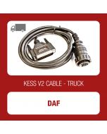 Kessv2 DAF 16Pin OBD cable - 144300K207 - t