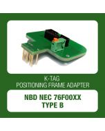 Alientech - K-TAG positioning frame adapter TYPE B for NBD NEC 76F00XX (14AM00T16M)