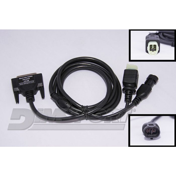 Dimsport - New Genius MV Agusta 4 pin Connector Cable (F32GN063)
