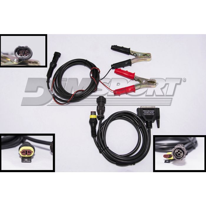 Dimsport - New Genius 4 pin CAN Diagnostic Connector for Fendt / MF (F32GN040)