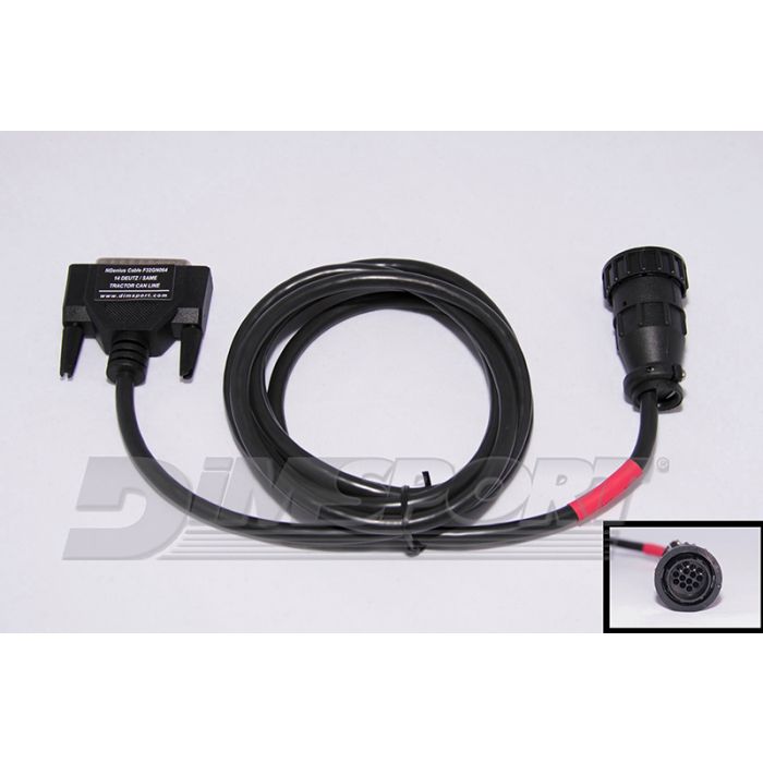 Dimsport - New Genius 14pin CAN Diagnostic Connector for Deutz / Same (F32GN064)