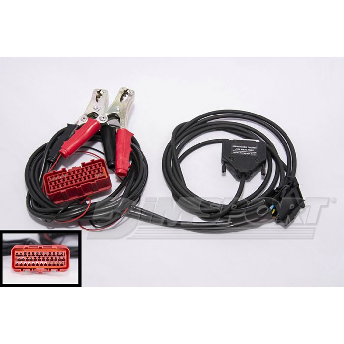 Dimsport - New Genius 8 pin Diagnostic Connector for Volvo Truck + Lucas ECU OBD2 connector (F32GN004)