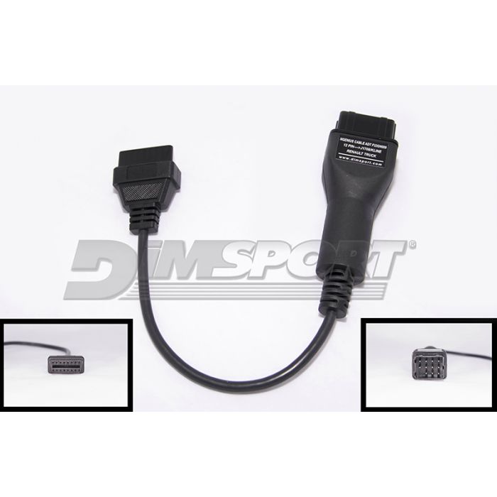 Dimsport - New Genius Diagnostic Connector for Renault Truck (F32GN009)