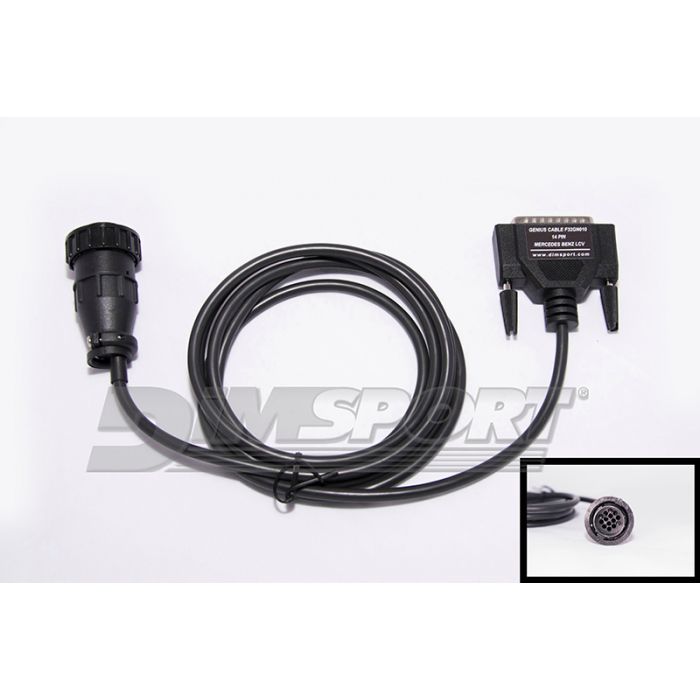 Dimsport - New Genius 14 pin Diagnostic Connector for Mercedes LCV (F32GN010)