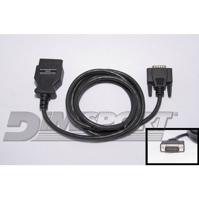 Dimsport - New Trasdata OBDII K / CAN2.0 socket (F34NTA14)