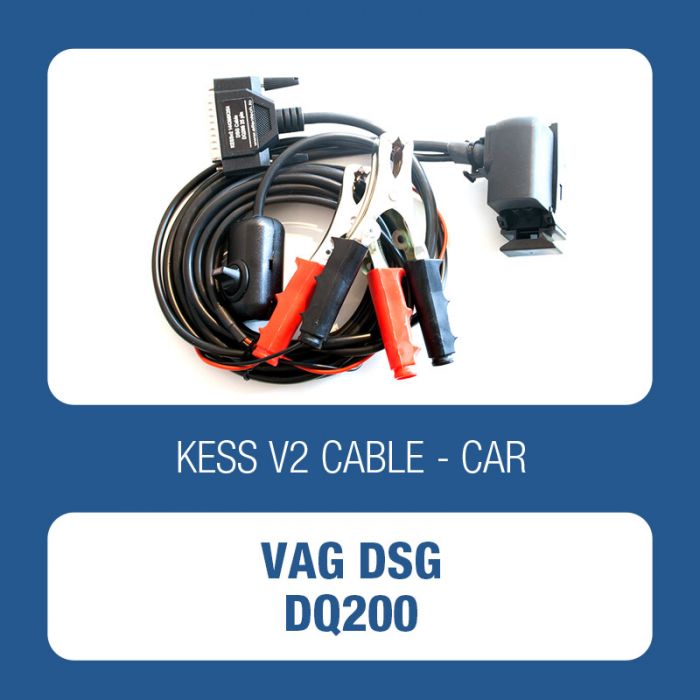 Alientech - KessV2 OBD to DSG DQ200 ECU programming cable (144300K254)-1