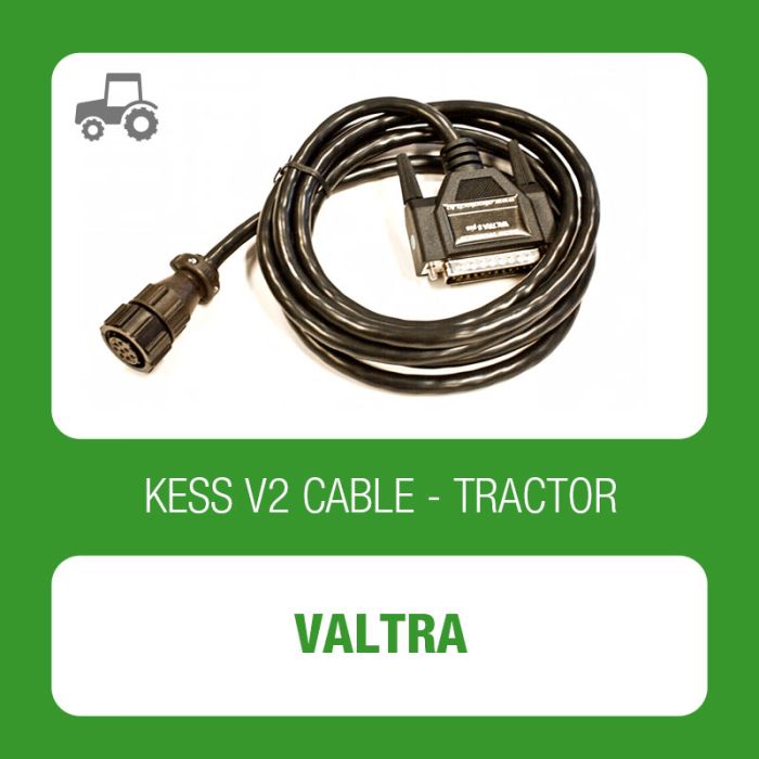 Kessv2 Valtra 8Pin OBD cable - 144300K228 - t