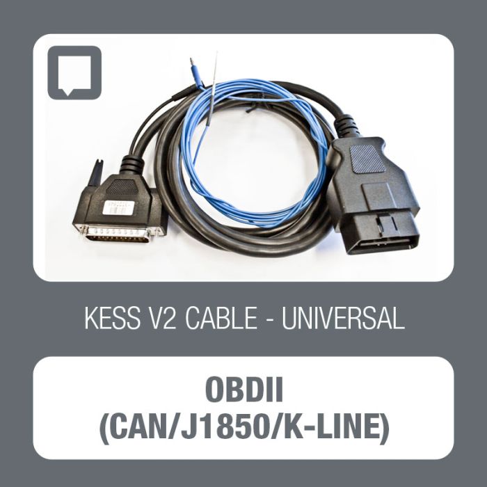 KessV2 OBD standard cable for CAN/J1850/K-LINE lines - t