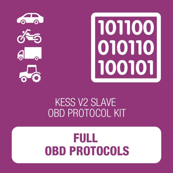 Alientech - KESSv2 Full OBD protocol kit SLAVE (14P600KS06)-1