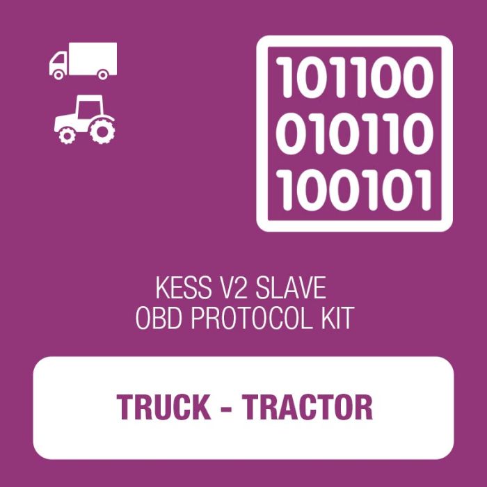 Alientech - KESSv2 Truck and Tractor OBD protocol kit SLAVE (14P600KS09)