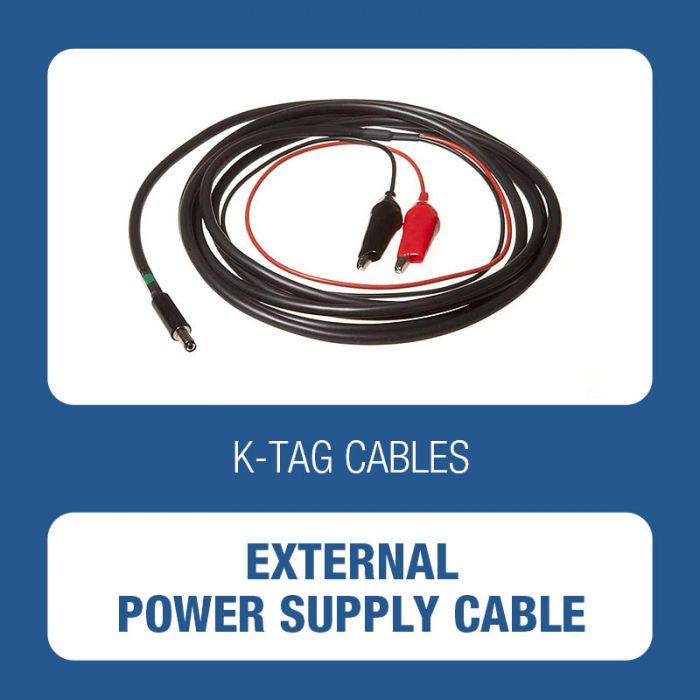 Alientech - K-TAG External Power Supply Cable (144300TALI)