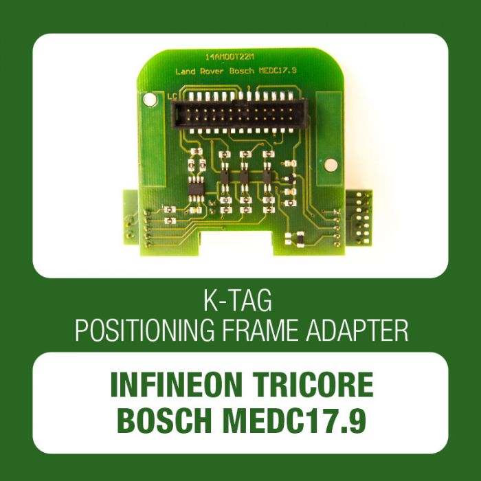Alientech - K-TAG positioning frame adapter for Infineon Tricore ECU Bosch MEDC17.9 (14AM00T22M)-1