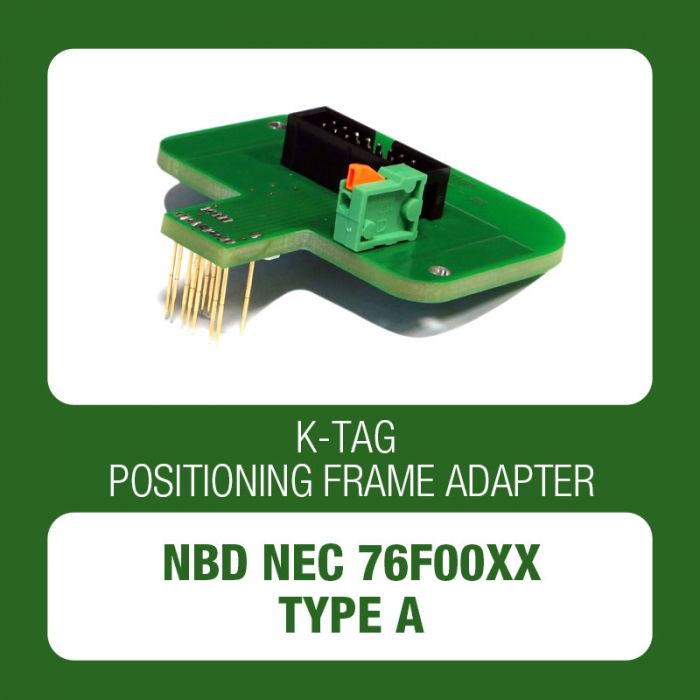 Alientech - K-TAG positioning frame adapter TYPE A for NBD NEC 76F00XX (14AM00T15M)-1