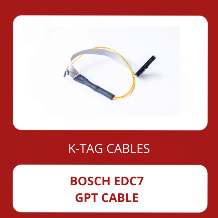 KESS3 Cable for Bosch EDC7 ECU