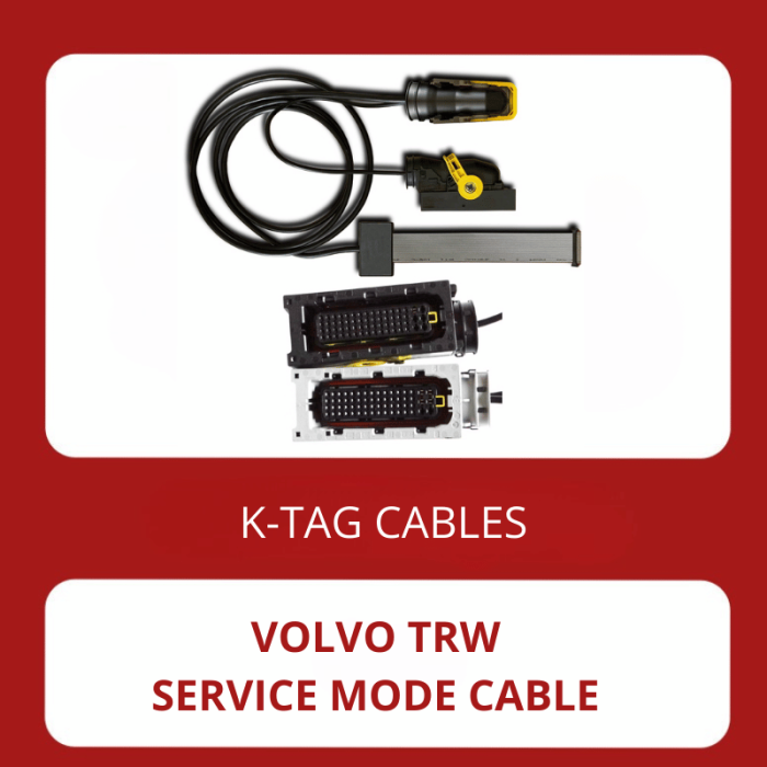 KESS3 Cable for Volvo TRW Service Mode connection