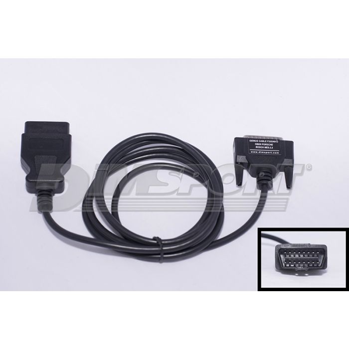 Dimsport - New Genius Porsche Specific Diagnostic Connector Cable for BOSCH M5.2.2 ECUs (F32GN013)