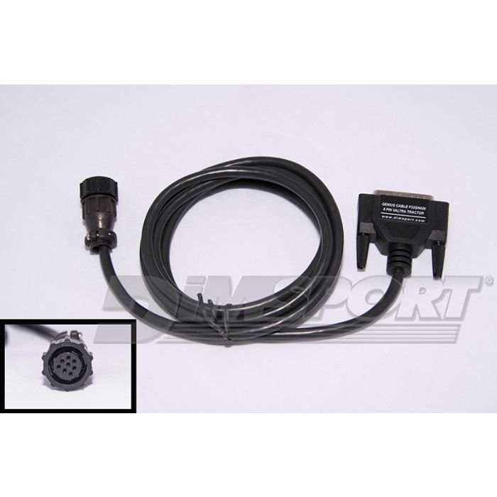 Dimsport - New Genius 8 pin Diagnostic Connector for Valtra (F32GN028)
