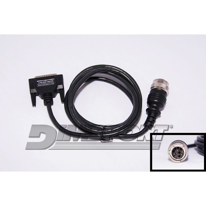 Dimsport - New Genius 12 pin Diagnostic Connector for Fendt (F32GN041)