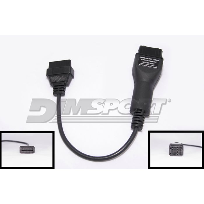 Dimsport - New Genius Diagnostic Connector for Renault Truck (F32GN009)