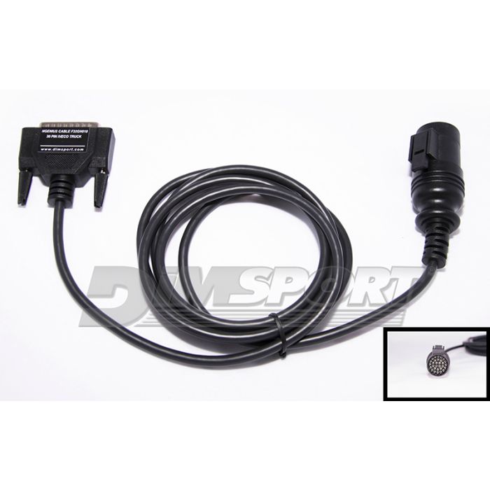 Dimsport - New Genius 30 pin Diagnostic Connector for Iveco Trucks (F32GN018)