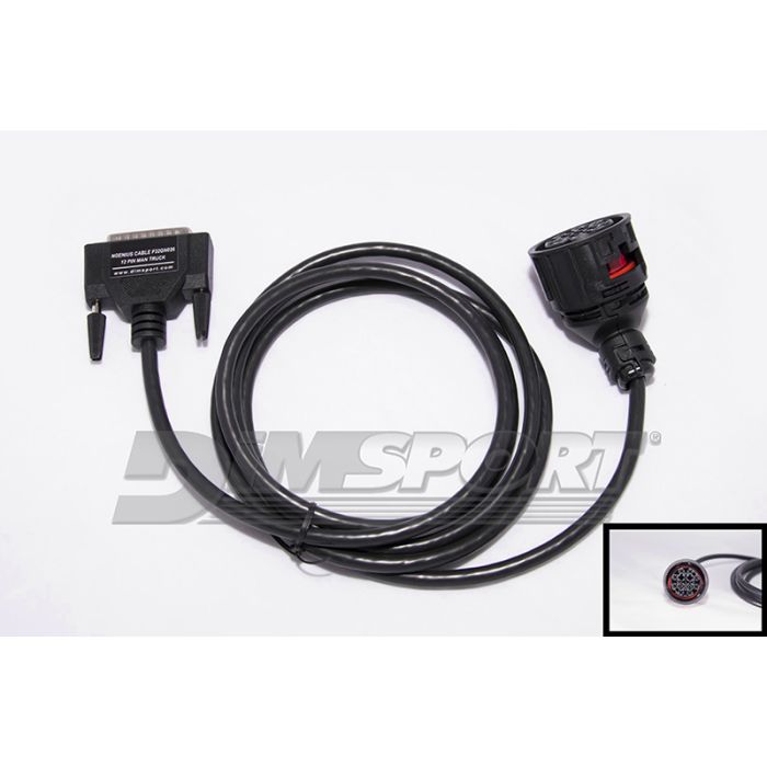 Dimsport - New Genius 12 pin Diagnostic Connector for MAN Trucks (F32GN026)