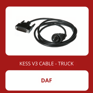 Kessv2 DAF 16Pin OBD cable - 144300K207 - t