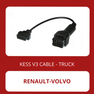 KESSv2 Renault and Volvo 12 pin adaptor cable - 144300K214 - t