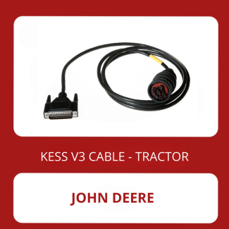 Kessv2 John Deere Premium 9Pin OBD cable - 144300K227 - t