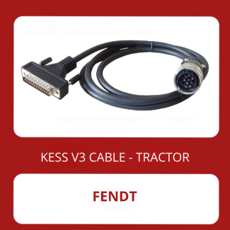 Kessv2 Fendt 12Pin OBD cable - 144300K233 - t