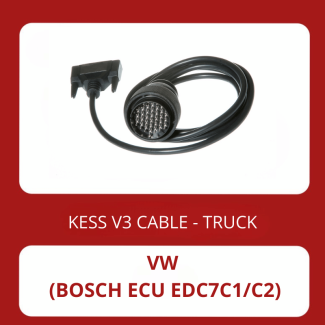 MAN 37 pin diagnostic connector cable for Bosch ECU MS6.4 - t