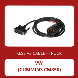 VW Truck 9 pin diagnostic connector cable for Bosch ECU EDC7C1/C2 - 144300K235 - t