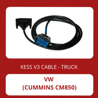 Kessv2 VW 16Pin OBD cable Cummins CM850 - 144300K236 - t