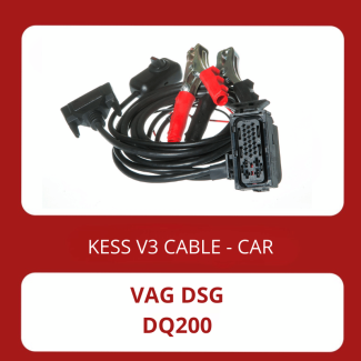 Alientech - KessV2 OBD to DSG DQ200 ECU programming cable (144300K254)-1