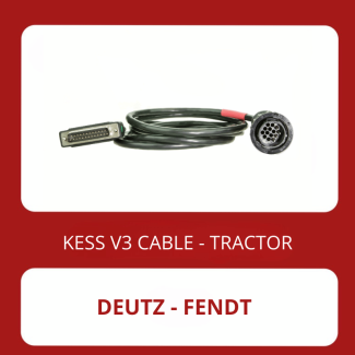 KESSv2 Deutz-Fendt 14 pin diagnostic connector cable