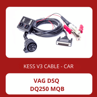 KessV2 OBD to DSG DQ250 MQB ECU programming cable