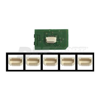 DENSO (KUBOTA(SUBARU(DAIHATSU) BOARD + SOCKETS FOR SOLDERED CONN. 0.5 MM)
