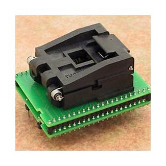 DIL44/PLCC44 ZIF-CS programming adapter