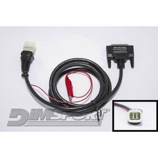 Dimsport - New Genius KTM 6 pin Connector Cable for Keihin ECUs (F32GN054)