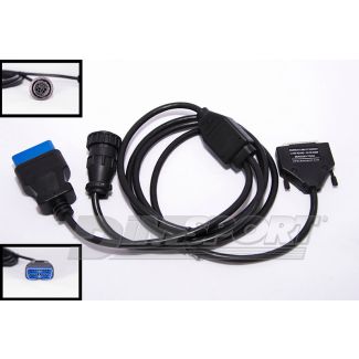 Dimsport - New Genius Specific OBD2 Diagnostic Connector for Mercedes Truck (F32GN051)