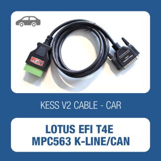 Alientech KessV2 Lotus EFI T4E MPC563 K-line/CAN cable - t