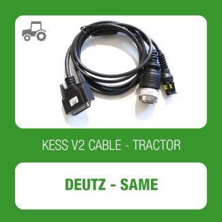 Alientech - KESSv2 Deutz-Same 19 pin diagnostic connector cable (144300K260)-1