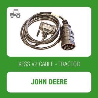 Kessv2 John Deere Premium 9Pin OBD cable - 144300K227 - t