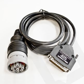 Alientech KessV2 CAT and Perkins J1939 STD 9 pin round diagnostic connector cable - t