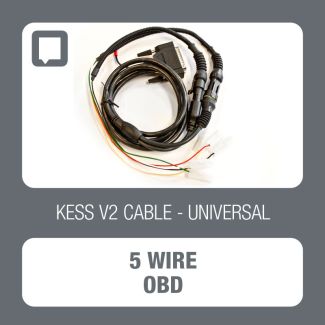 Alientech KessV2 universal 5-wire cable for non-standard OBD connection - t