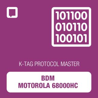 Alientech - K-TAG BDM Motorola 68000HC protocol MASTER (14KTMA0006)