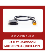 Alientech - KessV2 Harley Davidson J1850 4-pin OBD Connector Cable for ECU (144300K256)