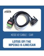 Alientech KessV2 Lotus EFI T4E MPC563 K-line/CAN cable - t
